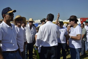 Bela Vista participa do protesto em evento com a presidente Dilma