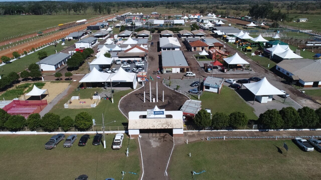 Foto aérea Parque de Exposição Rio